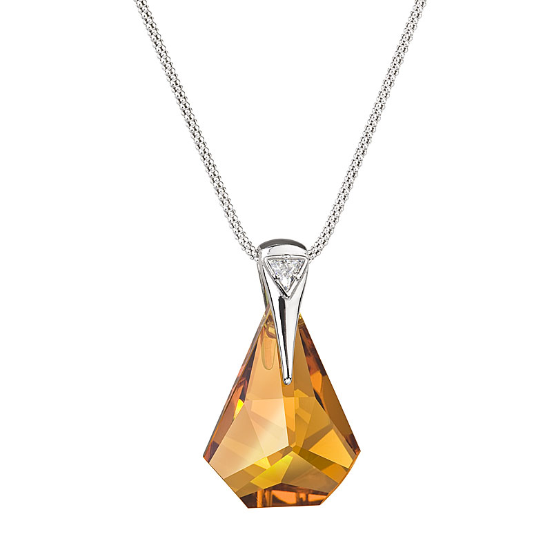 citrine and topaz necklace